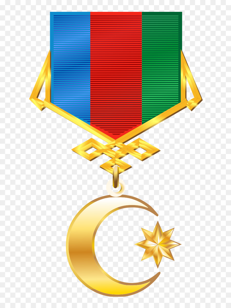 Aserbaidschan Qizil Ulduz-Medaille Stern-Informationen - Medaille