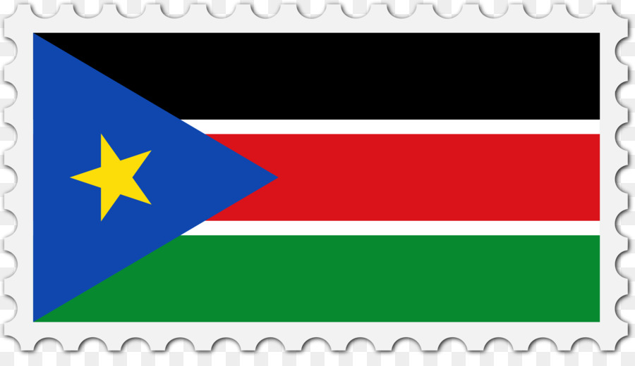 Flagge von Süd-Sudan Flagge von Sudan National flag - GRENZE FLAG