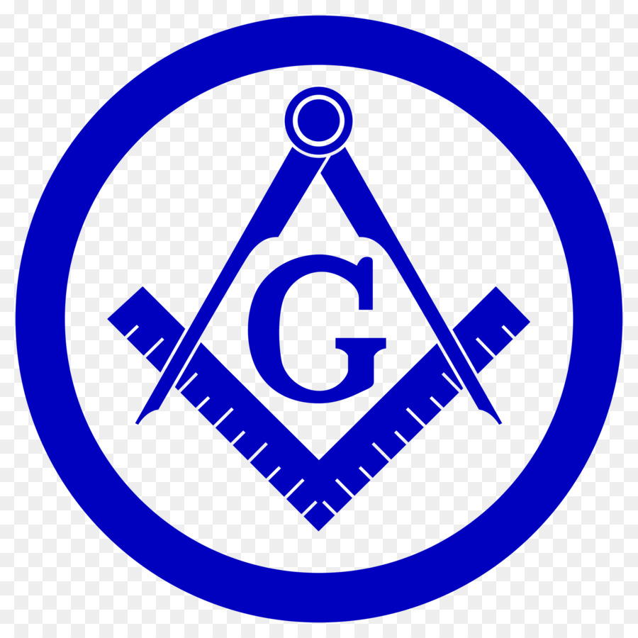 Quadrat und Zirkel der Freimaurer Logo-Symbol Masonic lodge - Kompass