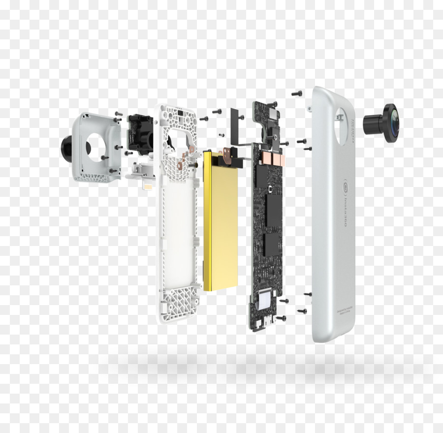 iPhone 7 Insta360 Nano nhập Vai video đa hướng máy quay - Ảnh 360