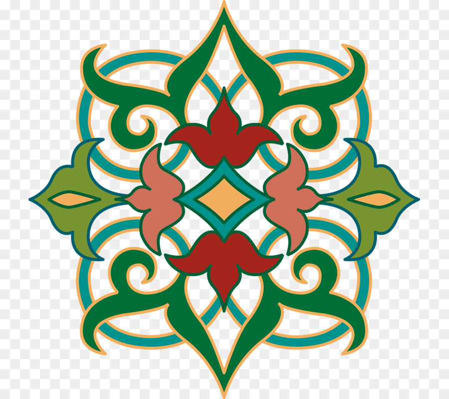 Schmale oder Enge Arabesque clip-art - Islam