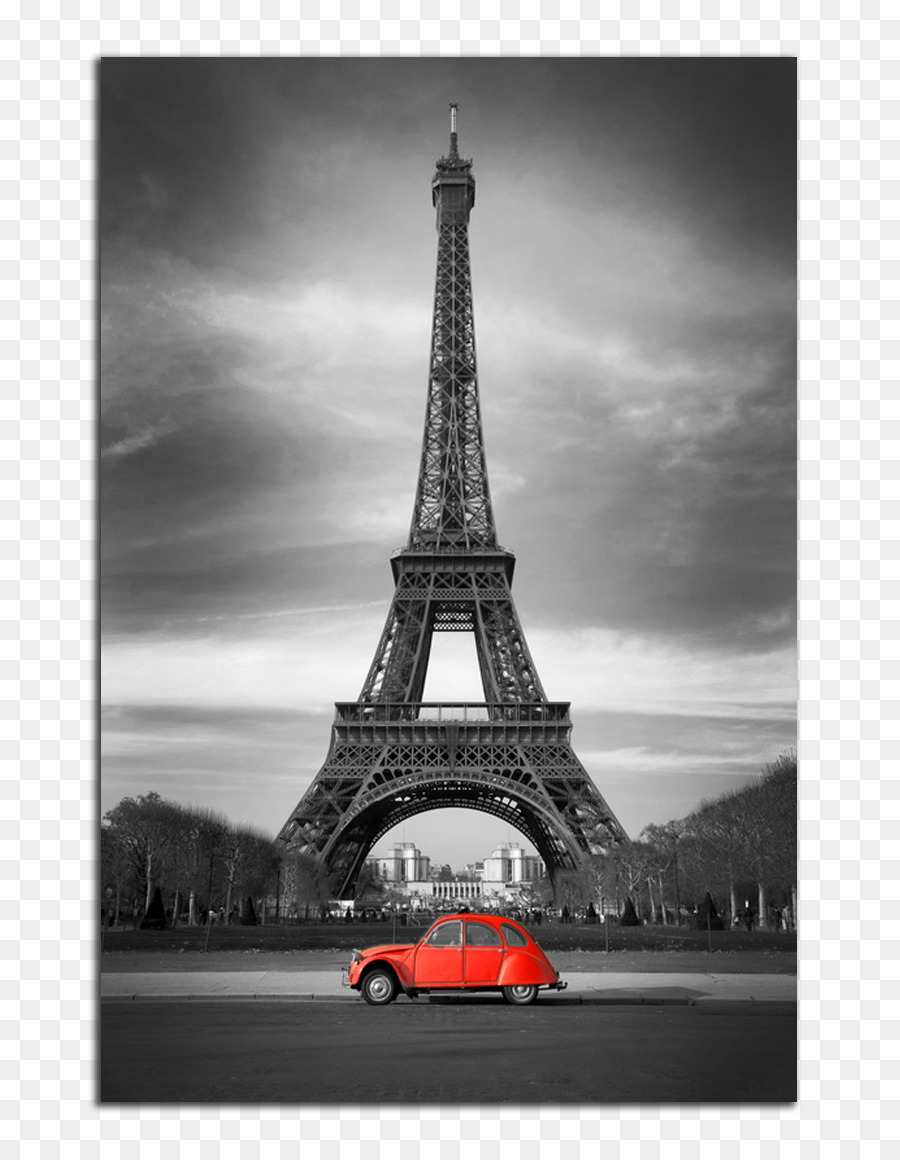 Tháp Eiffel Ảnh Đen và trắng Tranh - toyota