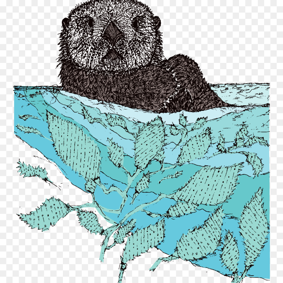 Uccello Gufo Sea otter - Lontra
