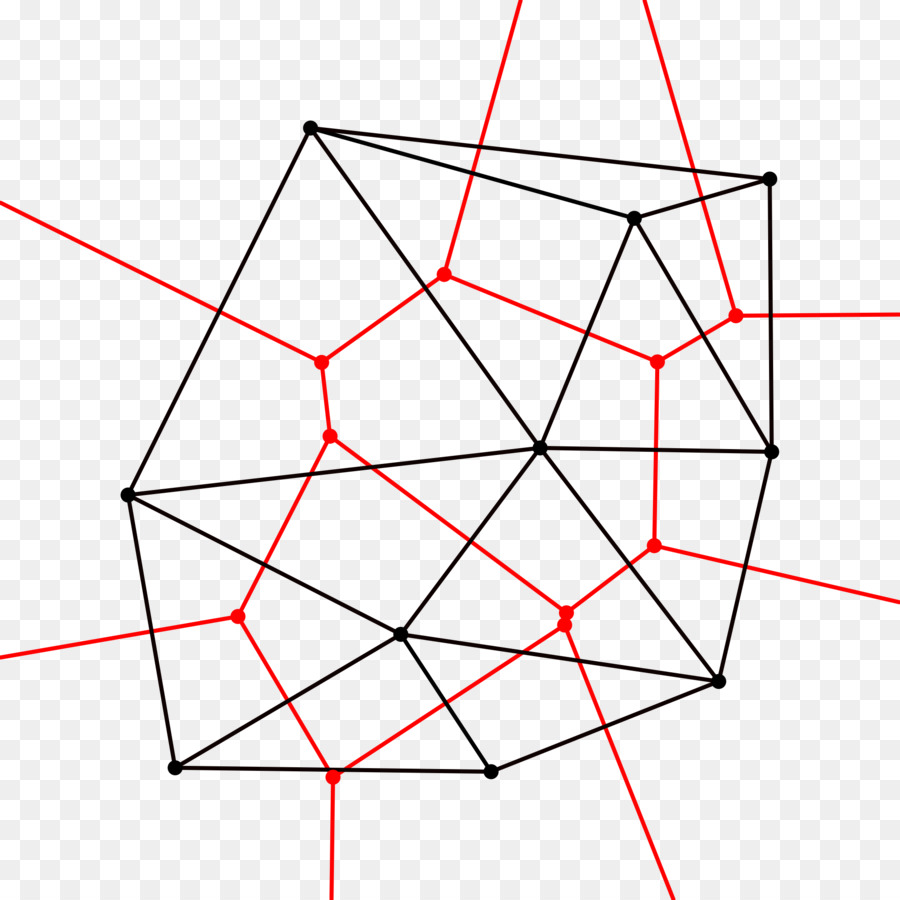 Triangolazione di Delaunay diagramma di Voronoi di geometria Computazionale - diagramma