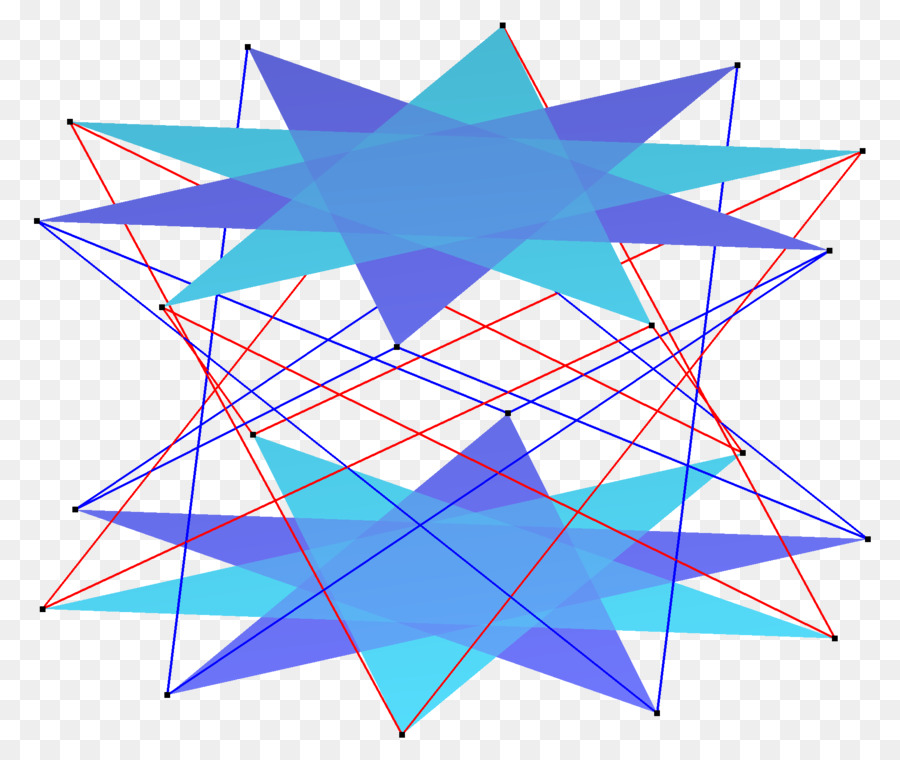 Skew polygon Pentagrammic gekreuzt-antiprism-Geometrie - Sechskant