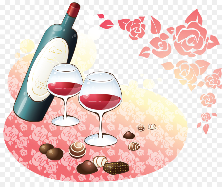 Wein Glas Rotwein - Ramadan