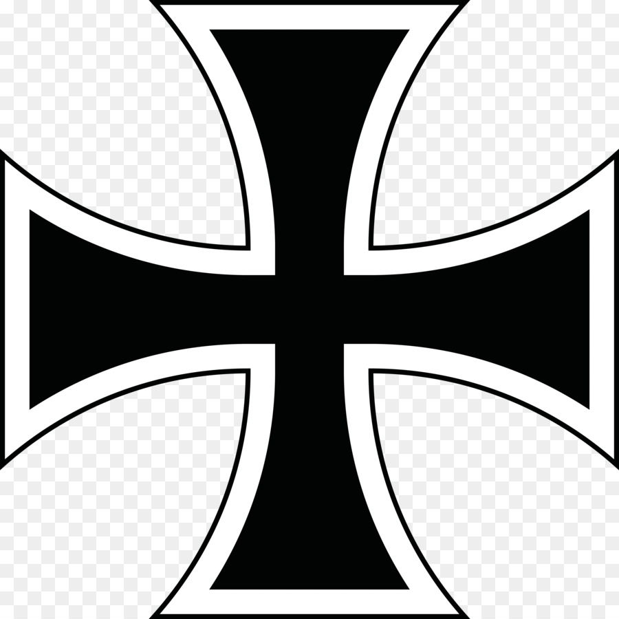 Croce di ferro Simbolo della croce Cristiana - croce
