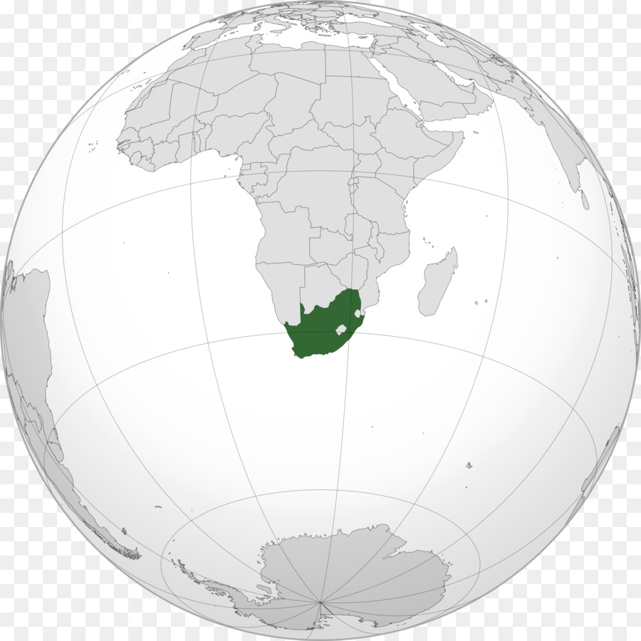 Nam Phi bản đồ thế Giới Cầu - phi