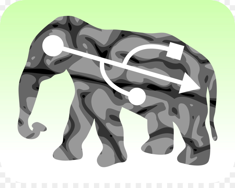 Computer-Speicher, Clip-art - Elefanten