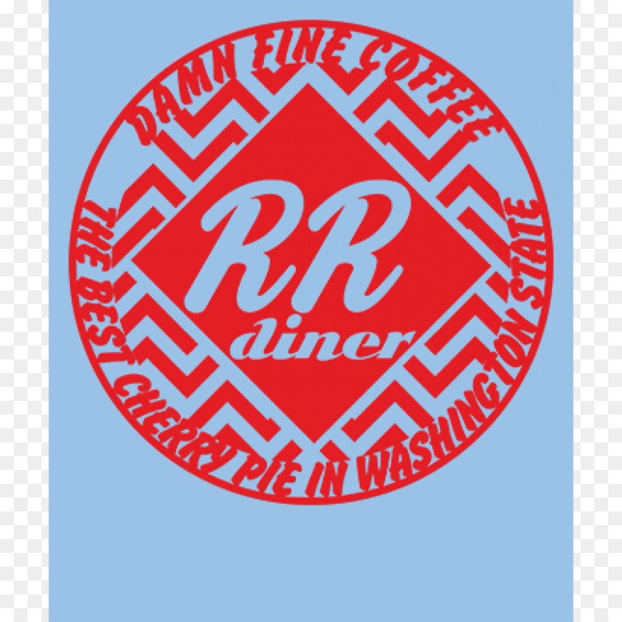 Đôi R Diner T-shirt Logo Laura Palmer Túi - cặp song sinh