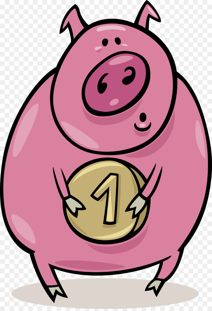 Piggy bank Geld Sparen Münze - Schwein