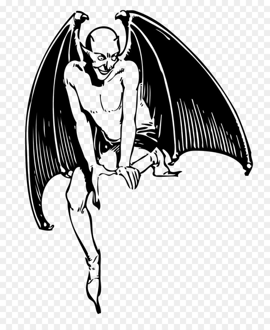 Teufel Dämon Zeichen der Hörner Clip-art - Satan