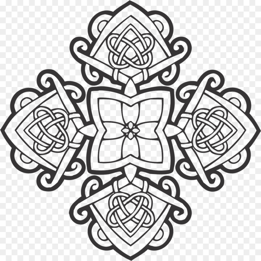 Mandala Symbol Zeichnen Malbuch - Symbol