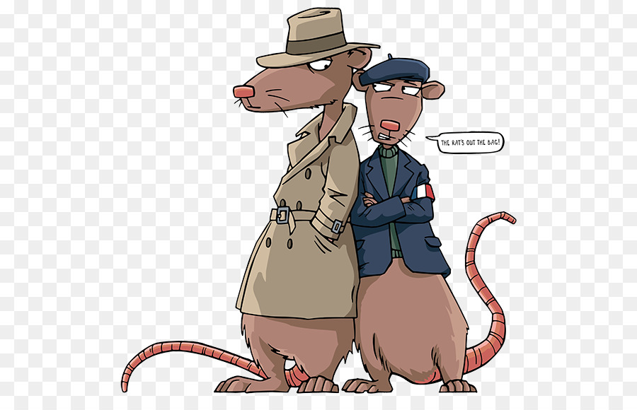 Schreckliche Geschichten, Charakter-Skizze Ratte - Ratte & Maus