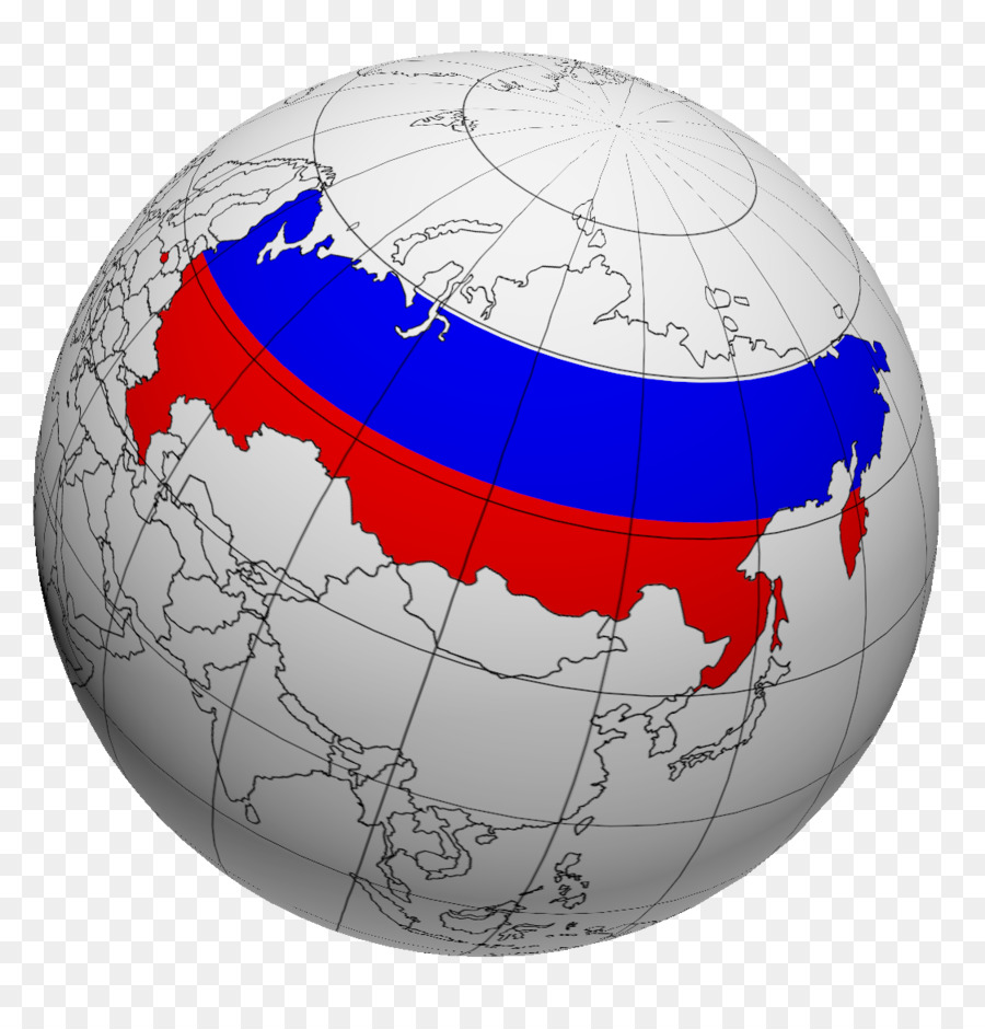 Russland Globus-Ball-Panda Spiele Meridian - Russland