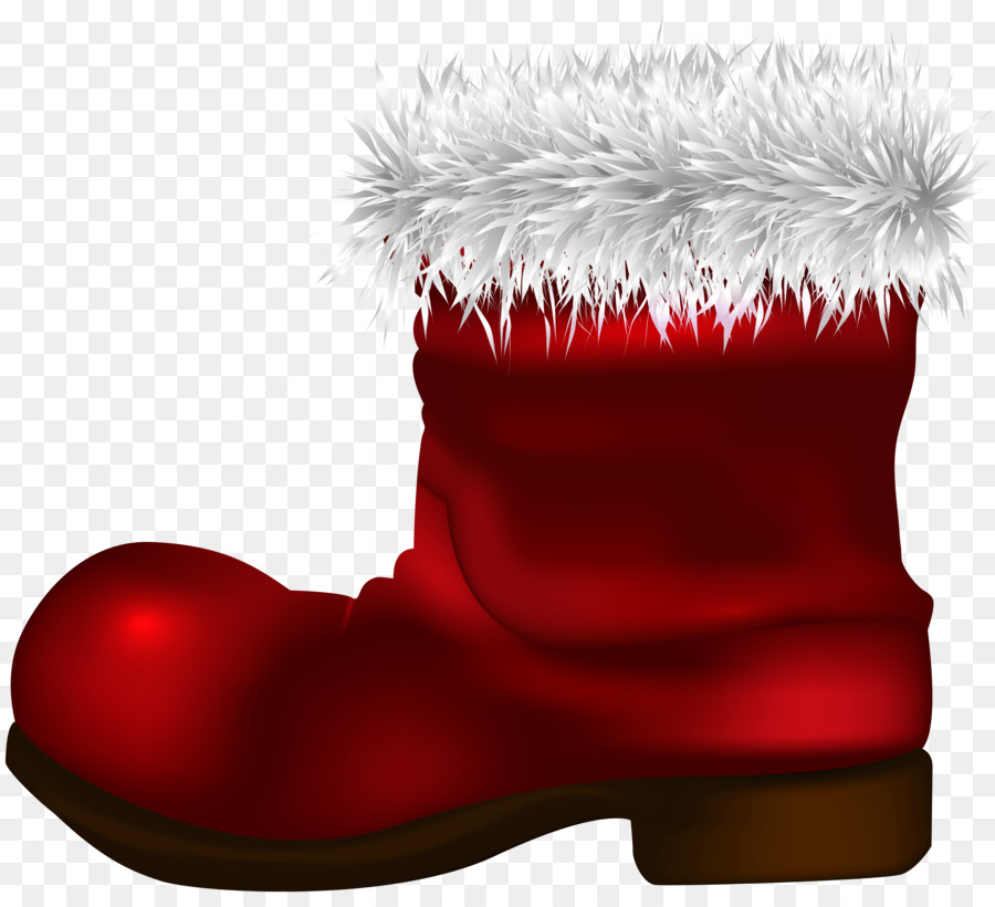 Santa Claus Khởi động Giày Dép Clip nghệ thuật - santa