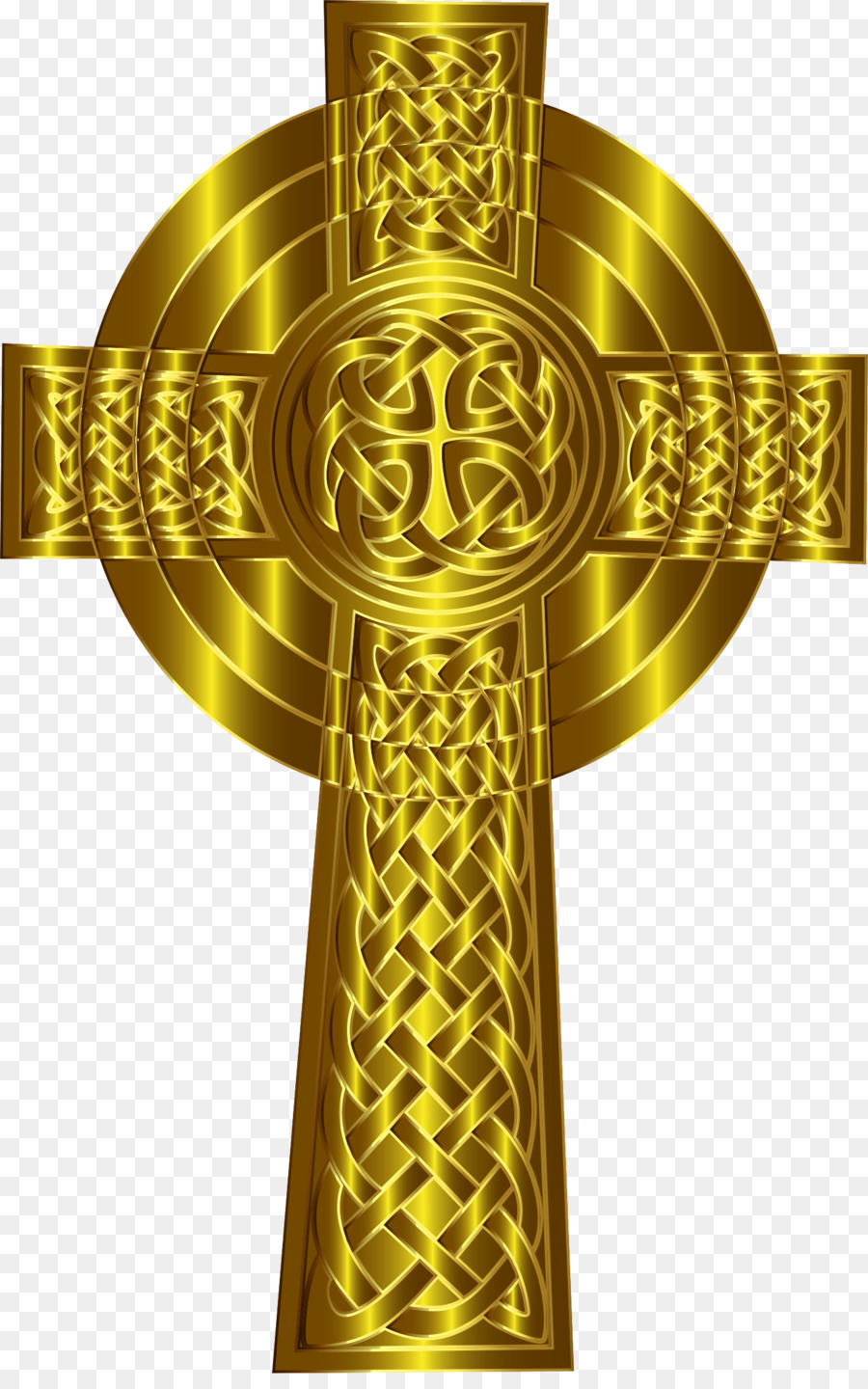 Keltische Kreuz-Kruzifix-Symbol das christliche Kreuz - Kreuz