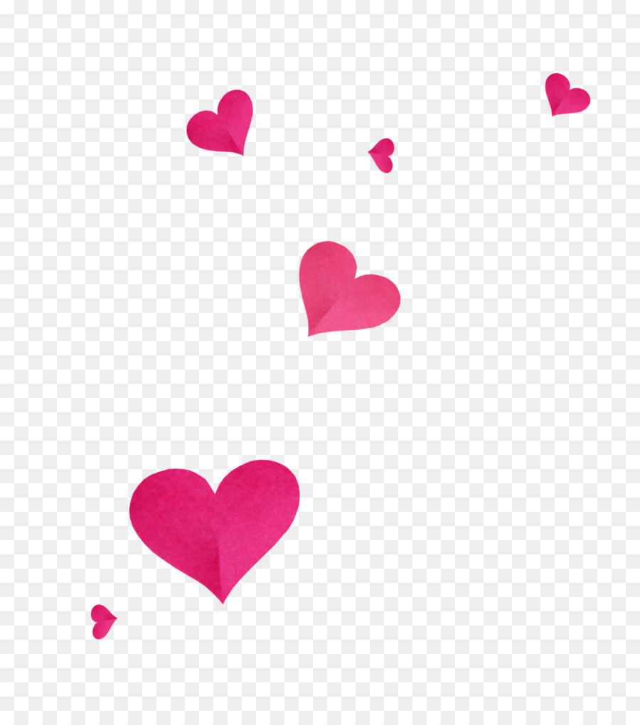 Tình yêu Ngày Valentine Magenta Tim Chữ - trái tim đỏ