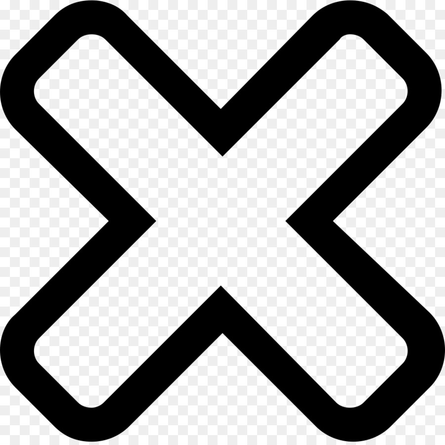 X markieren Häkchen-Symbol-Zeichen - Hammer und Sichel