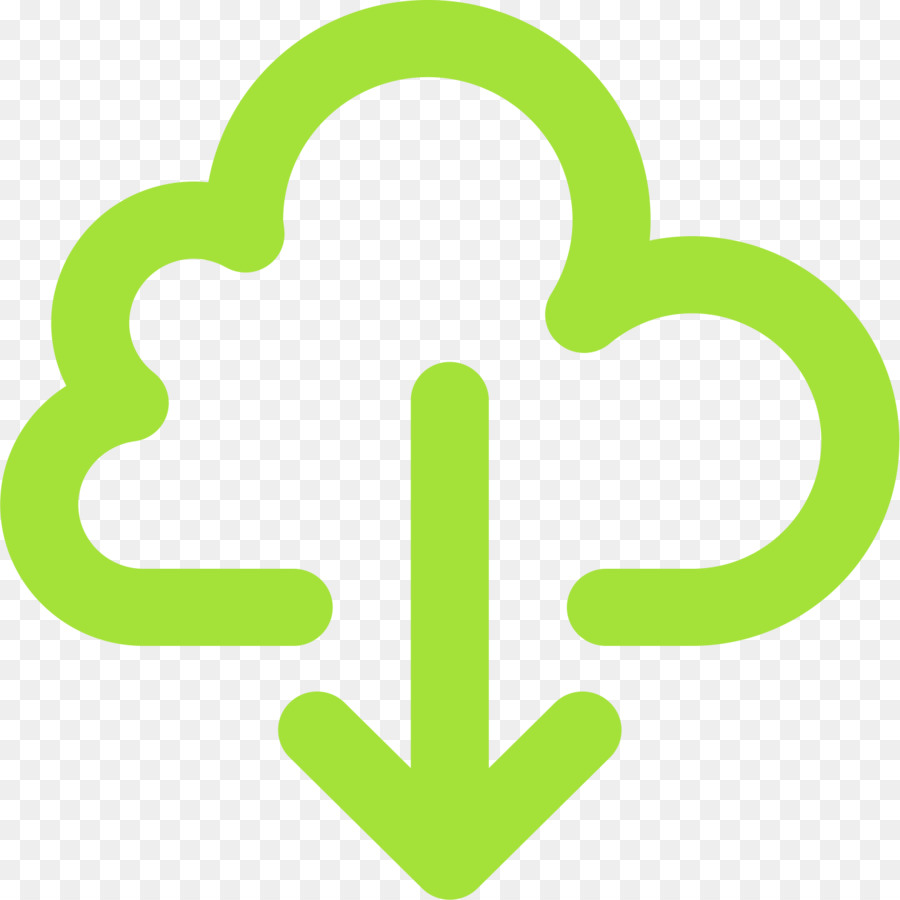 Icone di Computer di Cloud storage di archiviazione dei dati del Computer - servizio clienti