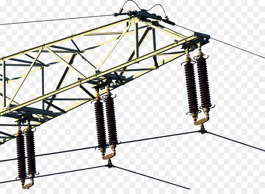 Overhead power line-Diagramm clipart - Strom
