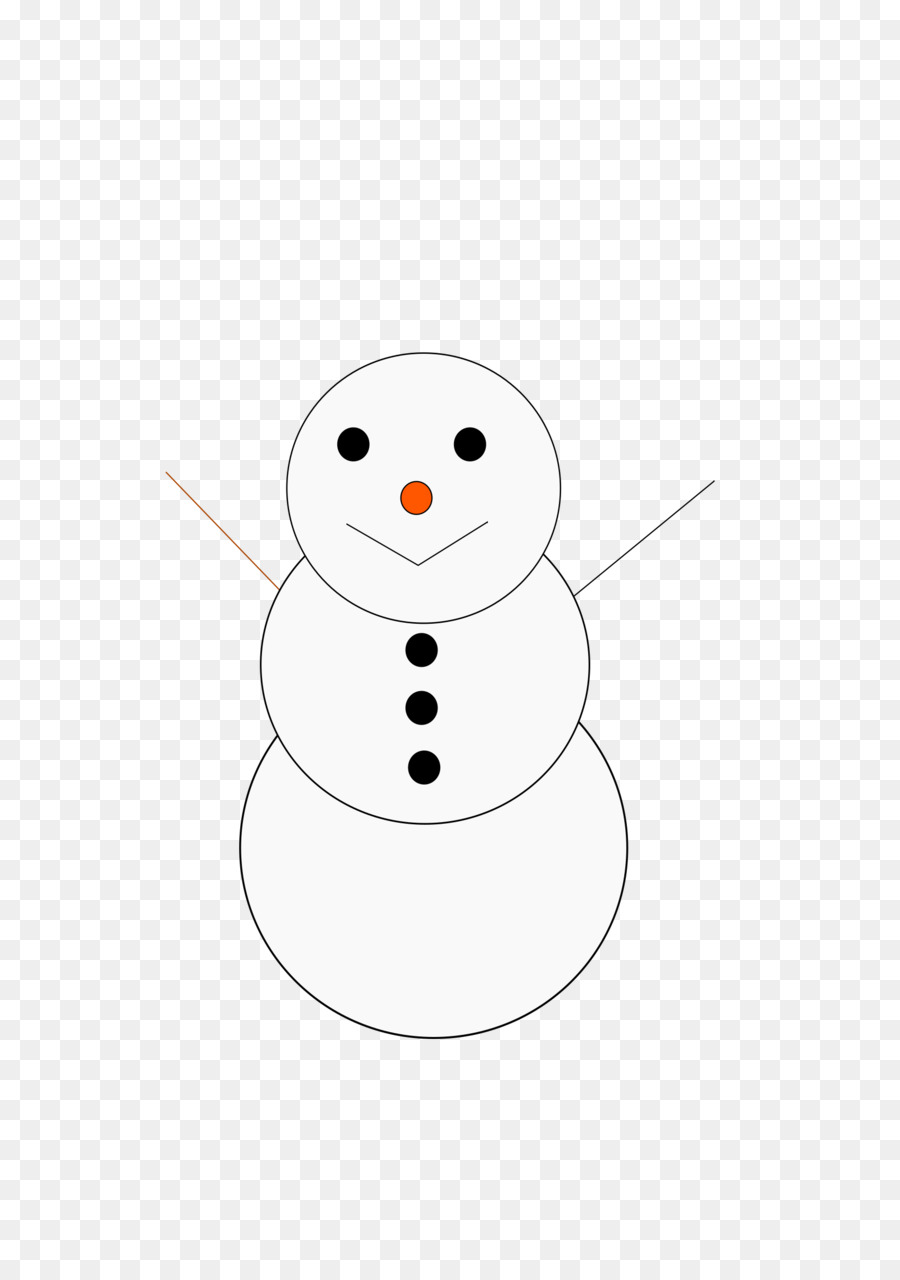 Protagonista del cartone animato, Clip art - Pupazzo di neve
