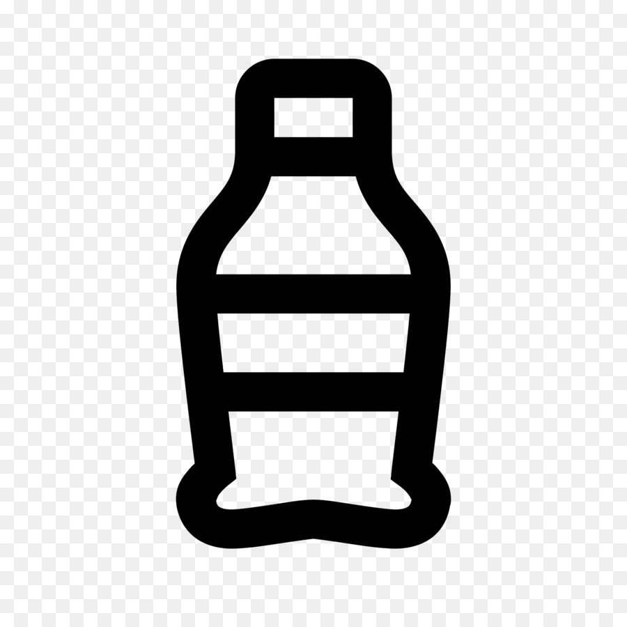 Kohlensäurehaltige Getränke, Computer-Icons Flasche Wasser mit Kohlensäure Schriftart - Bierflasche