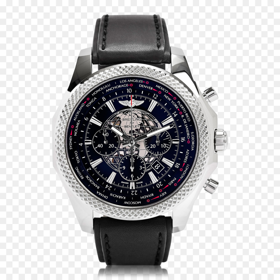 Uhr Chronograph Armband Leder Sekonda - Rolex