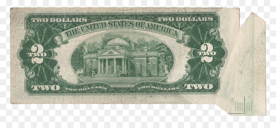 Vereinigten Staaten zwei-dollar-Schein Vereinigten Staaten ein-dollar-Schein Banknote USA zur Kenntnis United States Dollar - Dollar