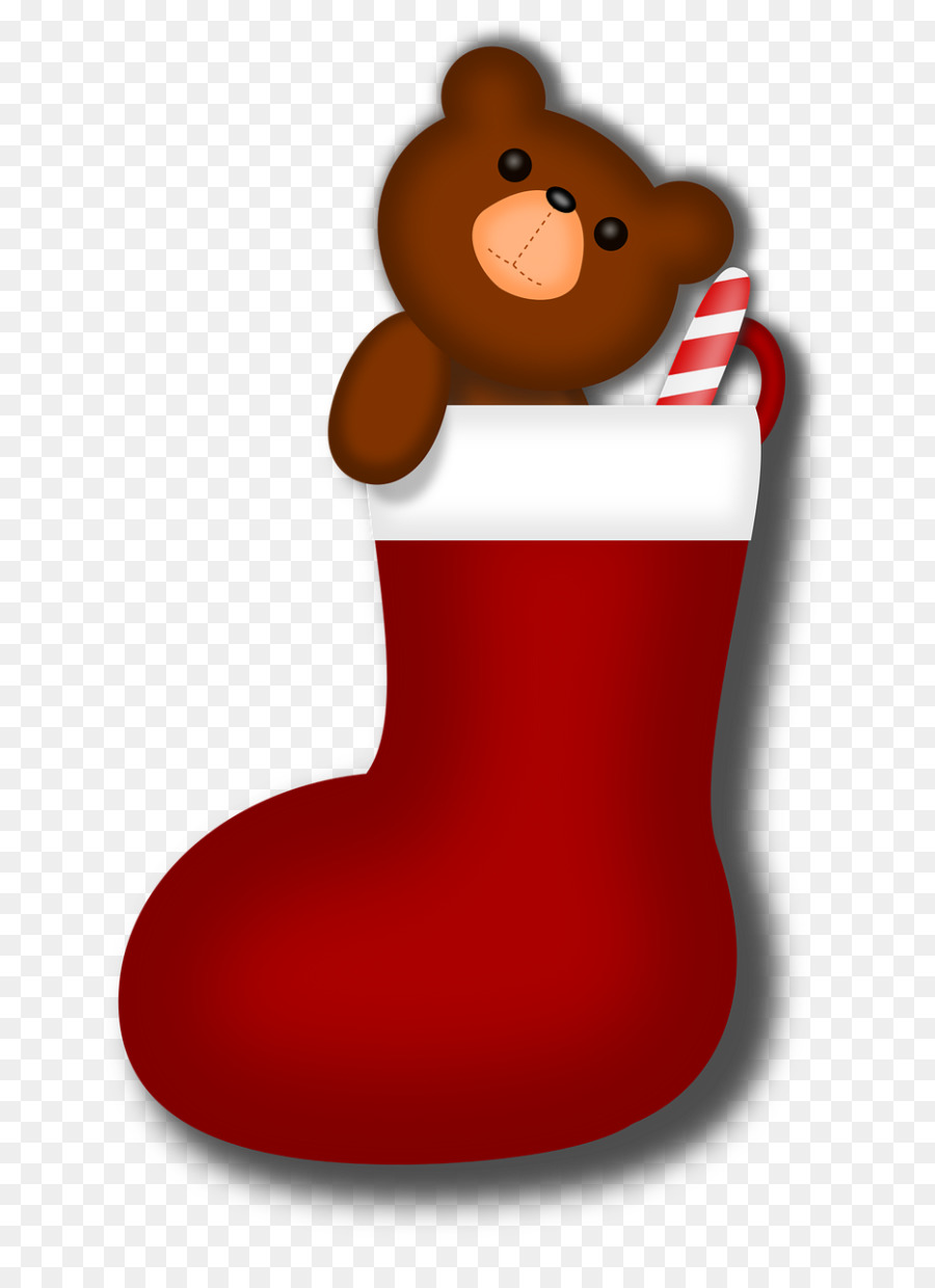 Candy cane Weihnachten Strümpfe Socke Clip-art - Geschenk