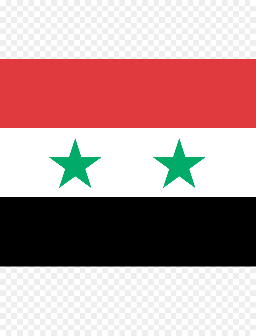 Flagge von Syrien-Vereinigte Arabische Republik-clipart - Flagge