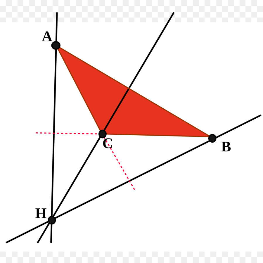 Dreieck Höhe Median Winkel Winkelhalbierende theorem - Dreieck