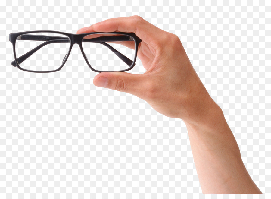 Brille, Hand, Auge, Kurzsichtigkeit oder Alterssichtigkeit - Sonnenbrille