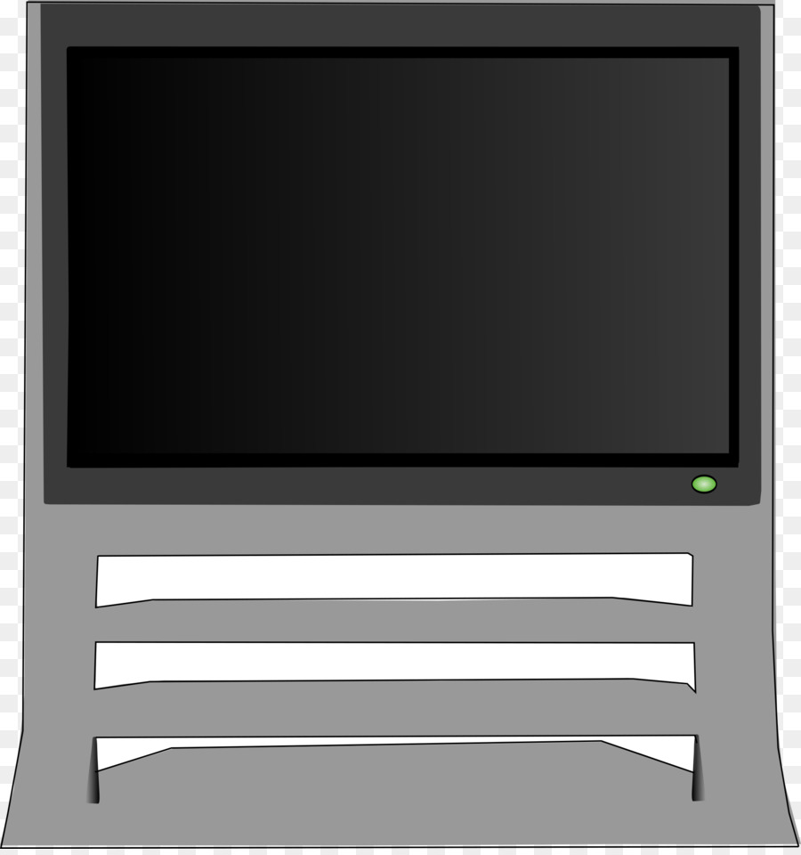 Televisore schermo Piatto, la visualizzazione di Clip art - tv