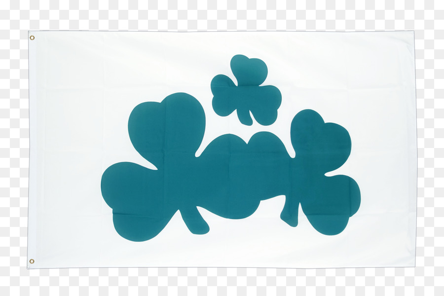 Bandiera irlandese Shamrock Fahne - trifoglio