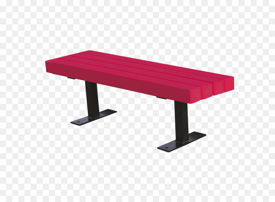 Sitzbank Kunststoff-Holz-Tisch - Bank