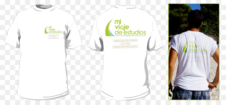T-shirt Abbigliamento Logo Manica - lavagna