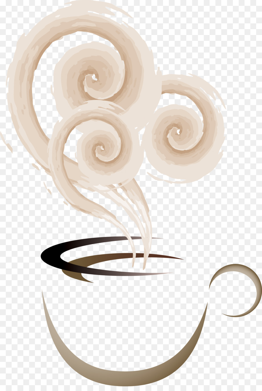 Caffè, Tazza da tè Clip art - biscotto