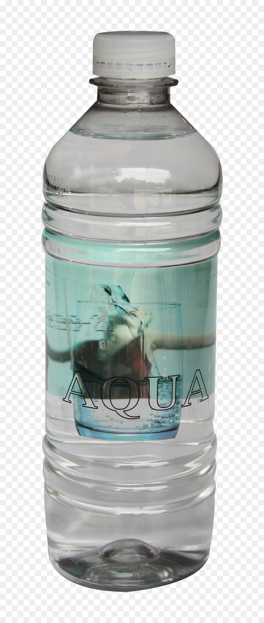 Mineralwasser Kunststoff-Flasche Destilliertes Wasser - Wasserflasche