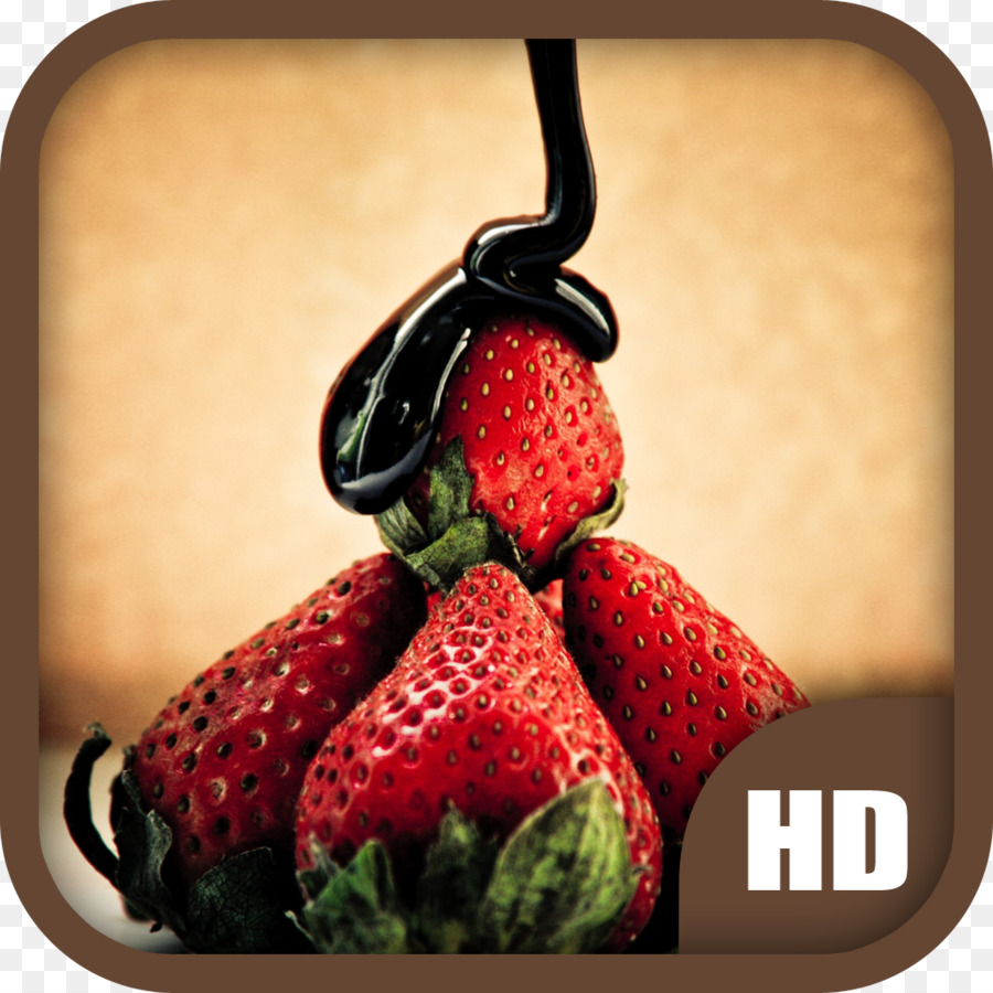 iPhone 7 iPhone 8-Desktop Wallpaper Erdbeer-Sahne-Kuchen - Erdbeere