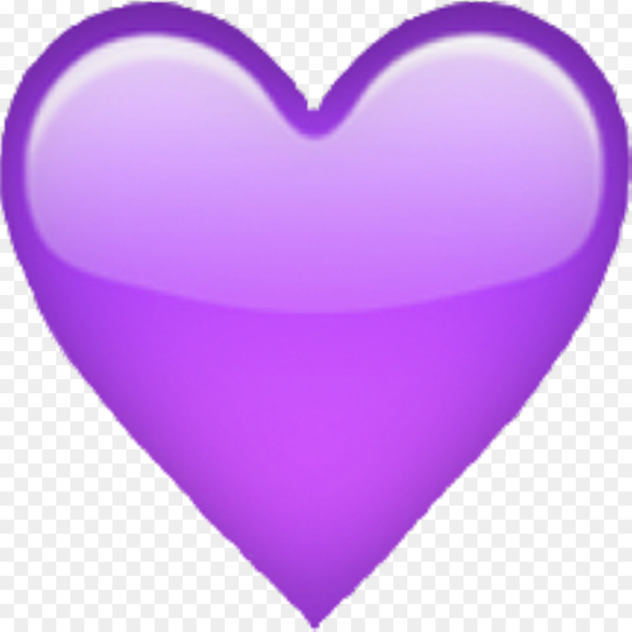 Emoji iPhone Cuore Viola - Cuore Emoji