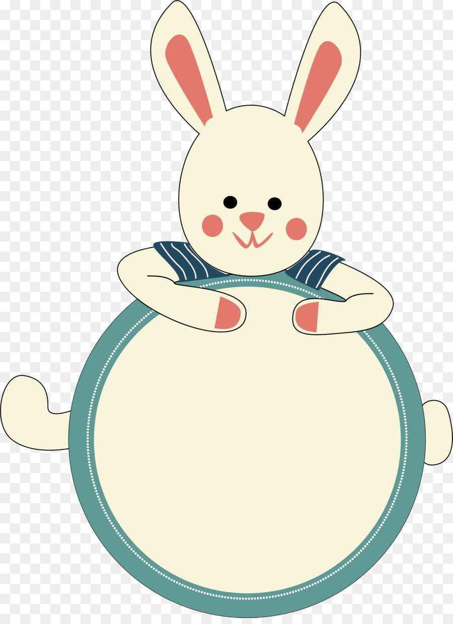 Luna di coniglio Coniglietto di Pasqua clipart - coniglio