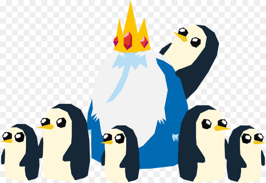 Eis-König Pinguin Vogel - Pinguine