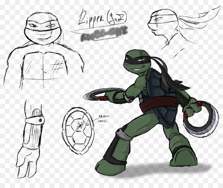 Zeichnung Teenage Mutant Ninja Turtles Figur Kunst - Tmnt