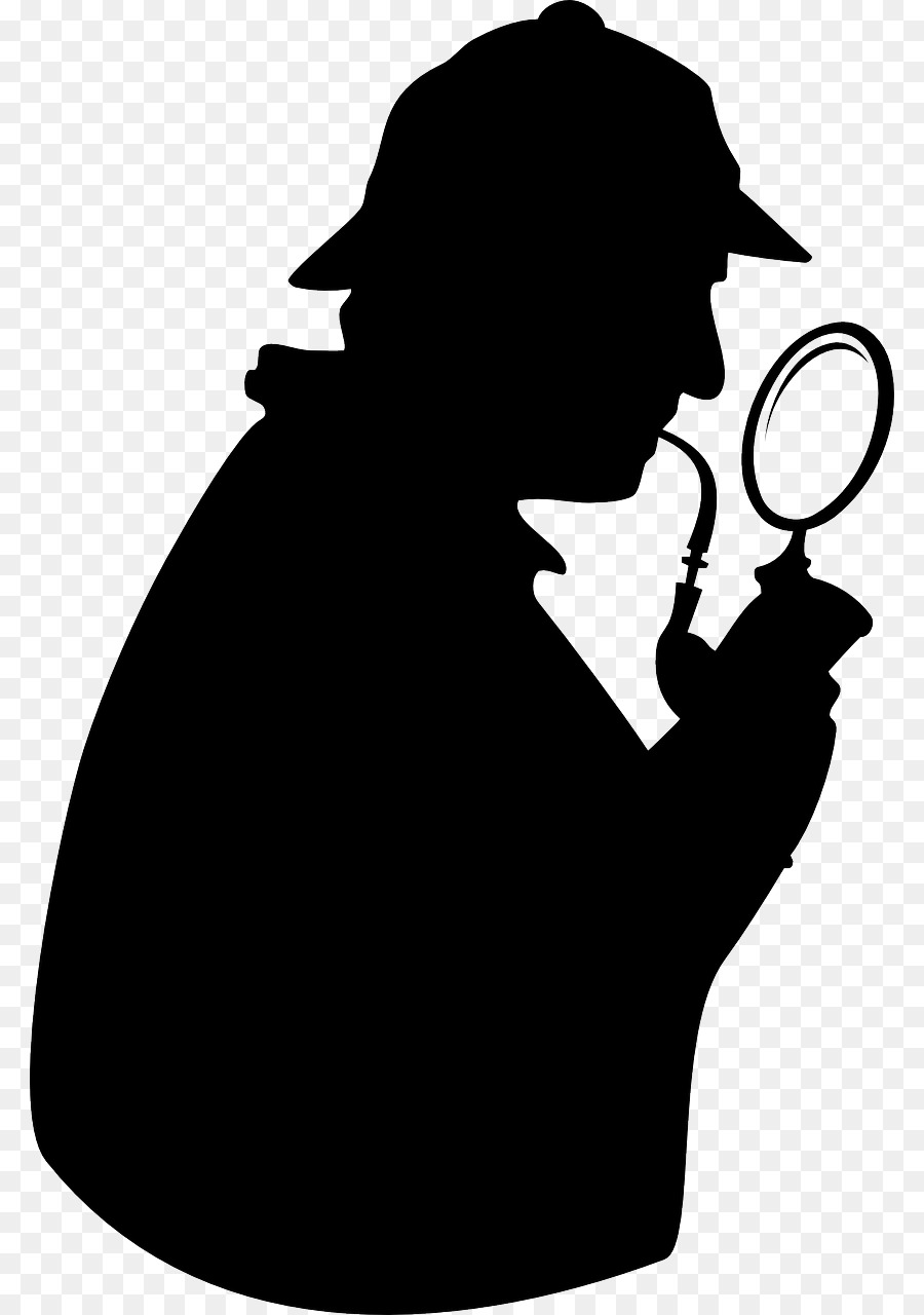 Lupe, Detektiv, Clip art - Sherlock