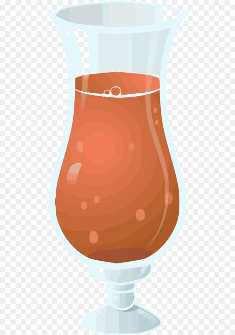 Kohlensäurehaltige Getränke, Saft-Cocktail-Glas - Orangensaft