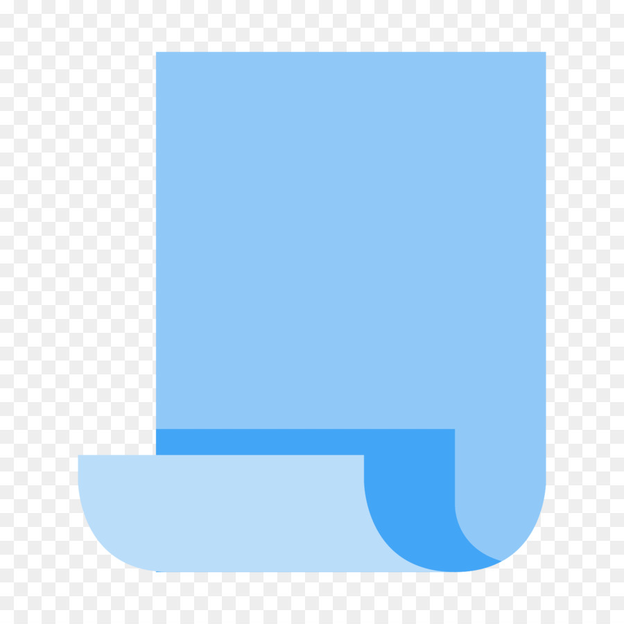 Elektrisch blaues Logo Teal - Papier