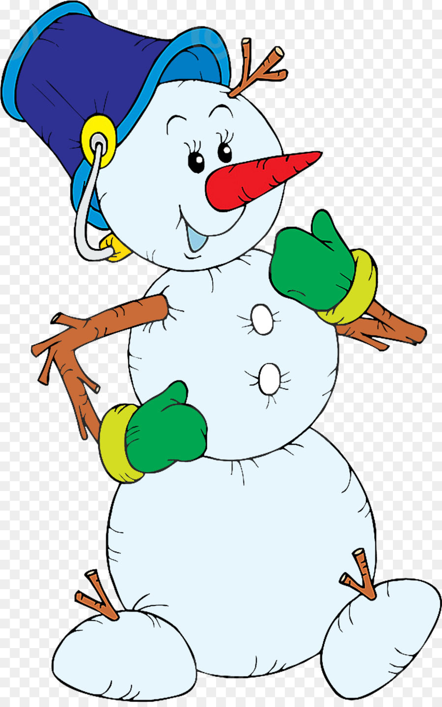 Snowman Vẽ Clip nghệ thuật - Người tuyết
