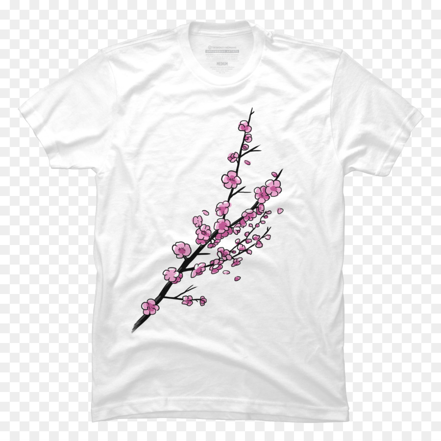 T shirt Kleidung Cherry blossom - Maneki Neko