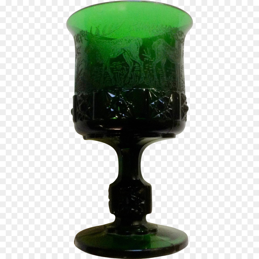 Bicchiere di vino Calici di Stoviglie Tavolo di vetro - smeraldo
